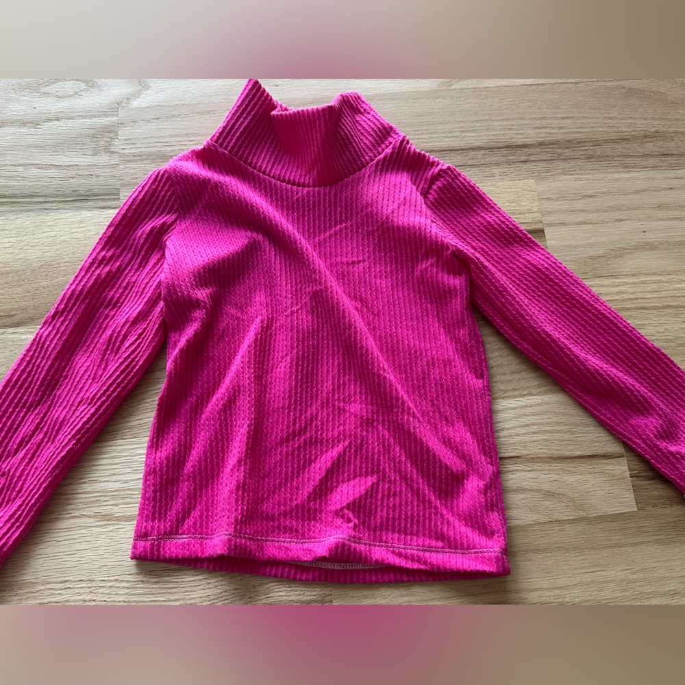 Handmade- Vibrant Fuchsia Long Sleeve Top